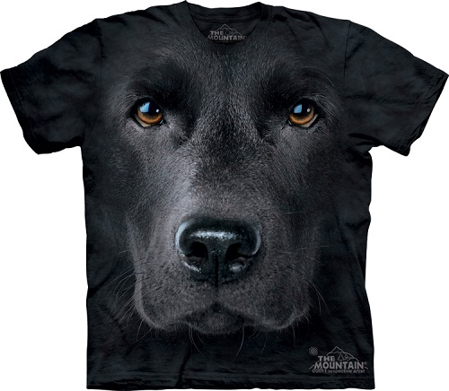 Camiseta com cara de cachorro - Labrador