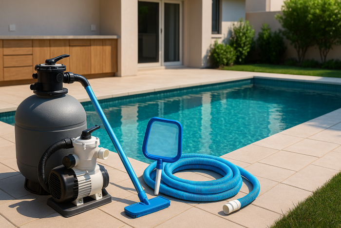 equipamentos para piscina